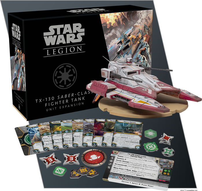 TX-130 Saber-Class Fighter Tank Unit Expansion: Star Wars Legion