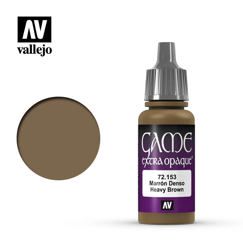 Vallejo Extra Opaque - Heavy Brown