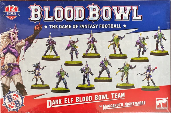 Naggaroth Nightmares Dark Elf Team: Blood Bowl