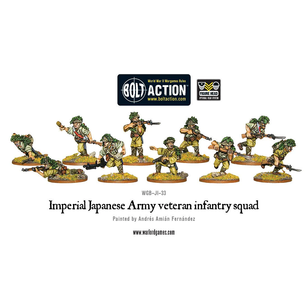 Japanese Veteran Infantry Squad: Bolt Action