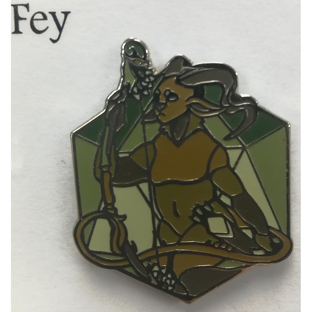 Fey enamel pin