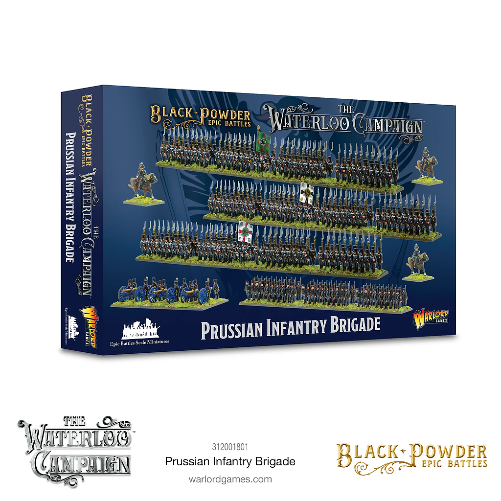 Prussian Infantry Brigade: Black Powder Epic Battles Waterloo