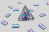 Transgender Flag RPG Dice Set - Foam Brain Games