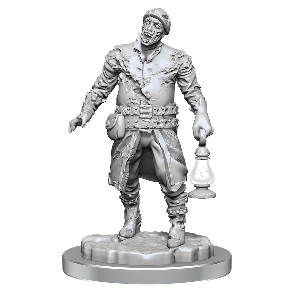 Zombies: WizKids Deep Cuts Unpainted Miniatures