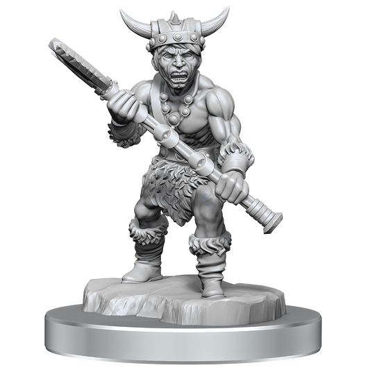 Halfling Barbarians: D&D Nolzur's Marvelous Unpainted Miniatures