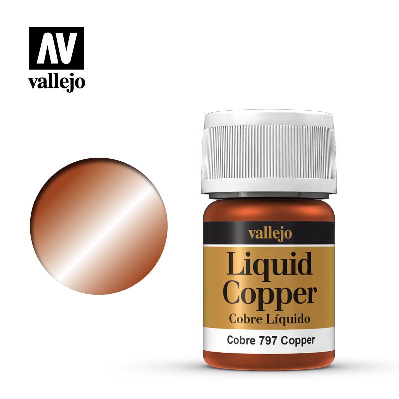 Copper: Vallejo Liquid Metals: 35ml