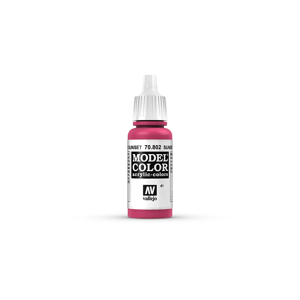 AV Model Color 17ml - Sunset Red