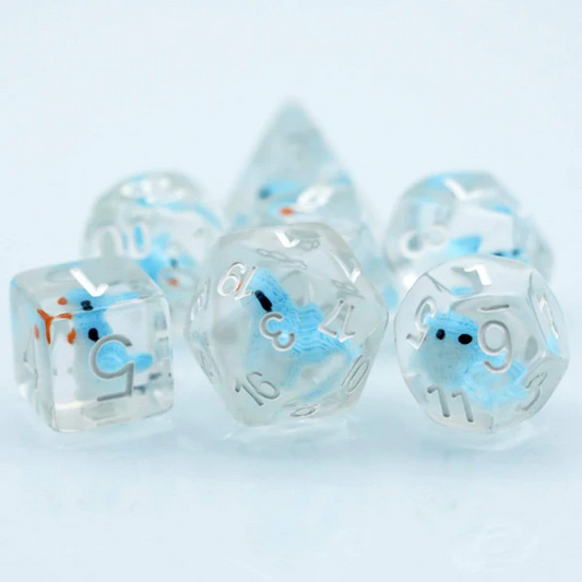 Blue Bird RPG Dice Set