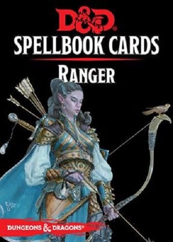 D&D Ranger spellbook cards