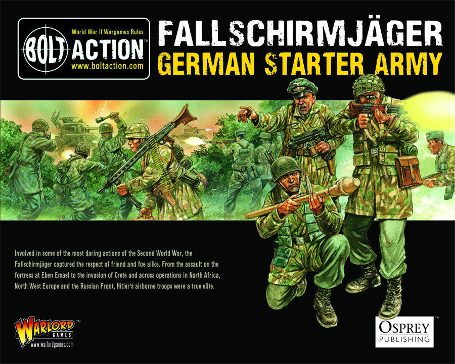 Fallschirmjager Starter Army: Bolt Action