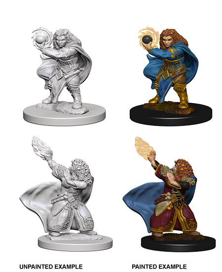 Dwarf Female Wizard: Nolzur's Marvelous Unpainted Miniatures