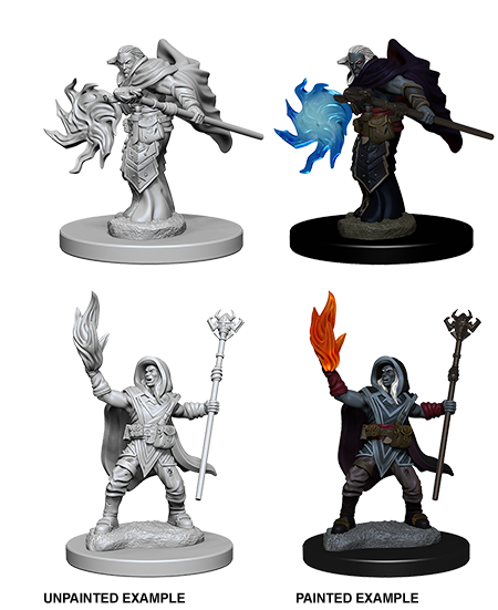 Elf Wizard: Nolzur's Marvelous Unpainted Miniatures