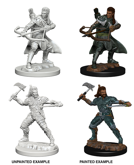 Human Male Ranger: Nolzur's Marvelous Unpainted Miniatures