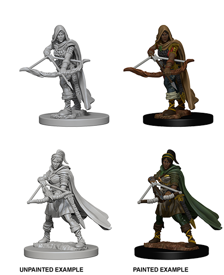 Human Female Ranger: Nolzur's Marvelous Unpainted Miniatures