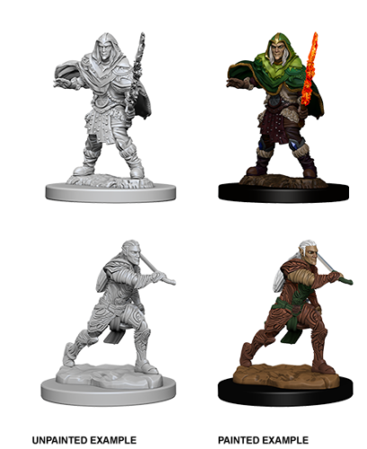 Male Elf Fighter: Nolzur's Marvelous Unpainted Miniatures