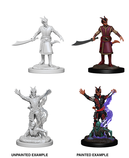 Male Tiefling Warlock: Nolzur's Marvelous Unpainted Miniatures