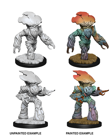 Myconid Adults: Nolzur's Marvelous Unpainted Miniatures