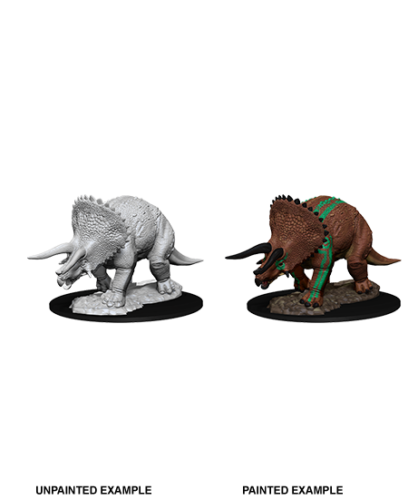 Triceratops: Nolzur's Marvelous Unpainted Miniatures