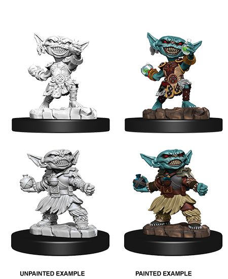 Female Goblin Alchemist: Deep Cuts Unpainted Miniatures