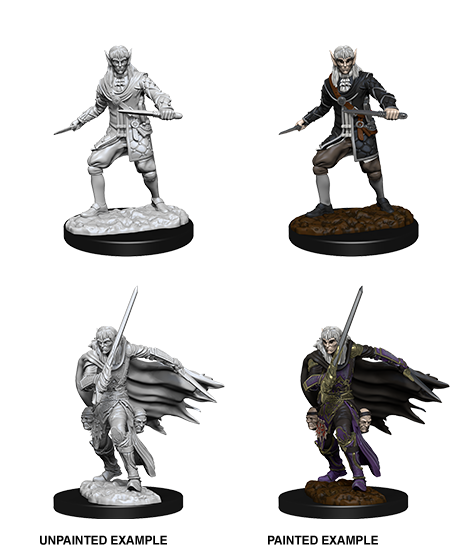 Male Elf Rogue: Deep Cuts Unpainted Miniatures